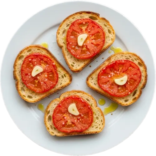 Pan con Tomate