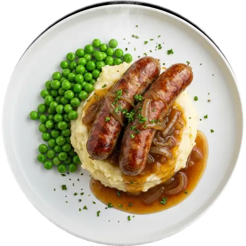 Cumberland Sausage with Mash