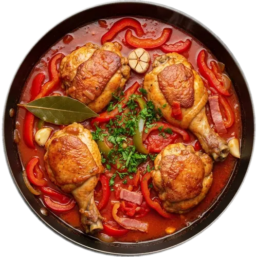 Poulet Basquaise