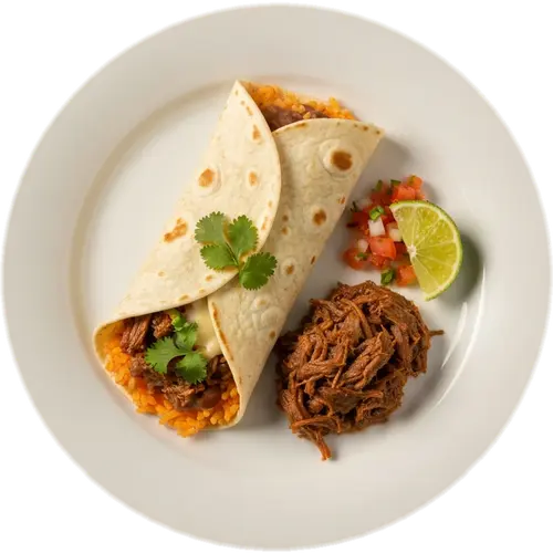 Burrito de Deshebrada