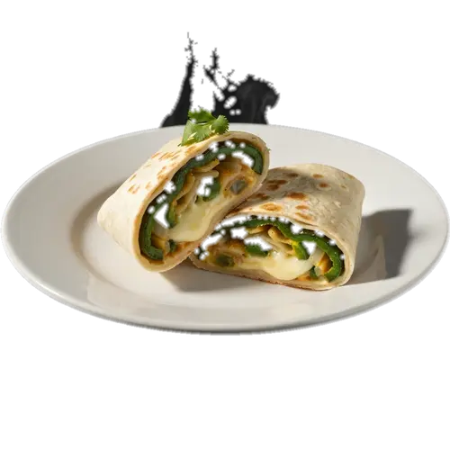 Burrito de Rajas con Queso