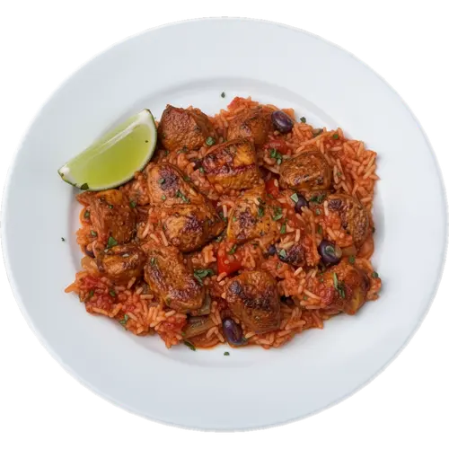 High Protein Mexican Style Chicken & Rice Meal Prep