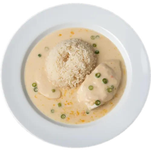 Coconut Lime Poached Cod