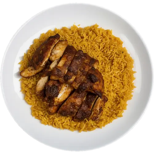 One-pan Chicken Shawarma Rice Bowls