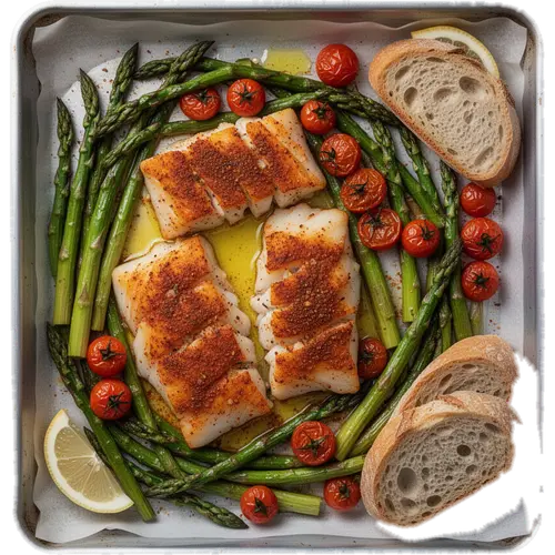 Cajun Cod Traybake
