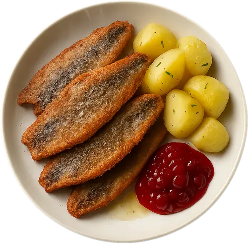 Stekt Strömming (fried herring)