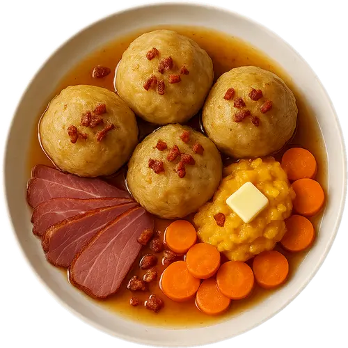 Raspeballer / Komle (potato dumplings)