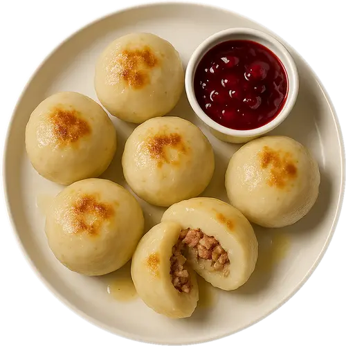 Kroppkakor (Swedish potato dumplings)