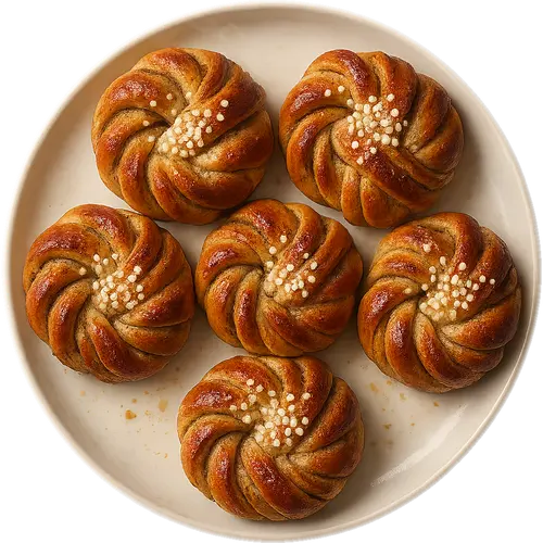 Kardemummabullar (cardamom buns)