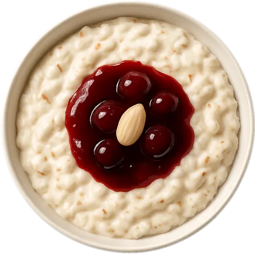 Risalamande (Danish rice pudding)