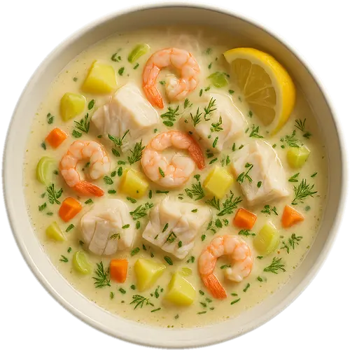 Fiskesuppe (fish soup)
