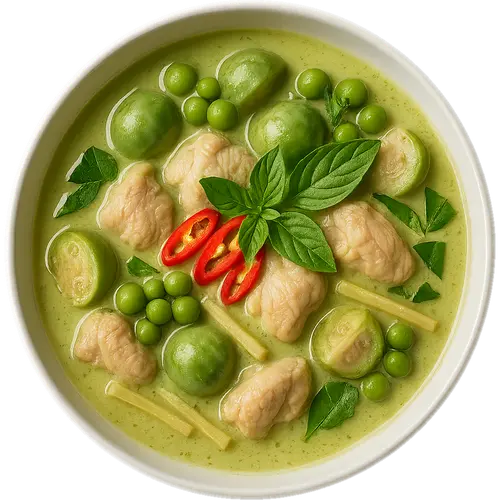 Gaeng Keow Wan Gai (Green Curry with Chicken)