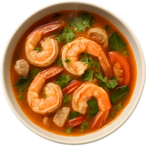 Tom Yum Goong (Spicy Shrimp Soup)