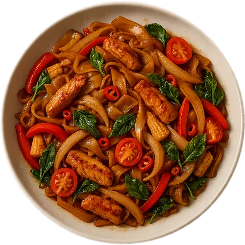 Drunken Noodles (Pad Kee Mao)