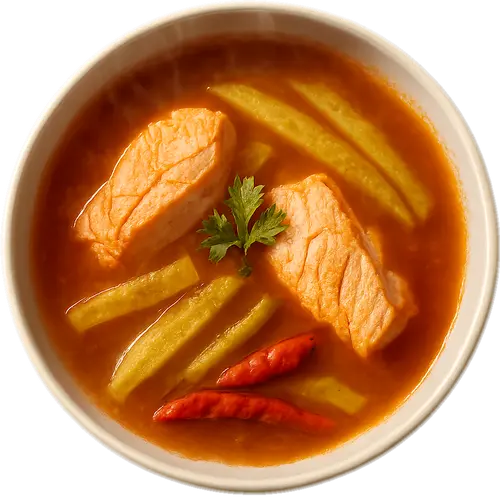 Gaeng Som (Sour Curry with Fish)