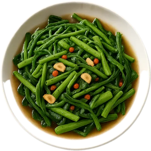 Pad Pak Boong (Garlic Water Spinach Stir-Fry)