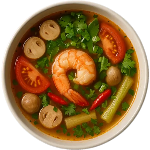 Tom Yum (Hot and Sour Soup)
