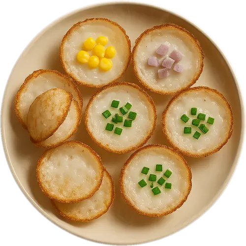 Khanom Krok (Coconut Pancakes)