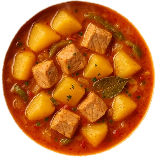 Marmitako (tuna and potato stew)