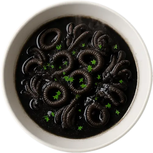 Chipirones en su tinta (baby squid in ink sauce)