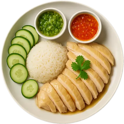 Hainanese Chicken Rice