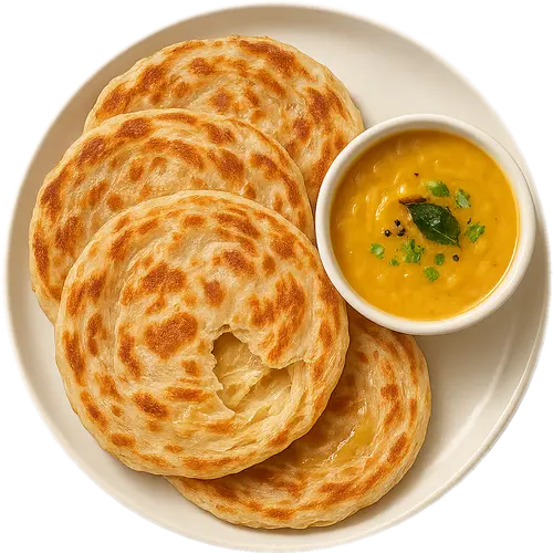 Roti Canai with Dhal