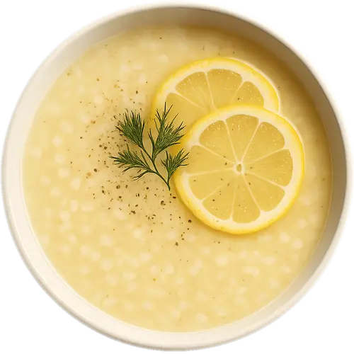 Avgolemono (Egg-Lemon Soup)