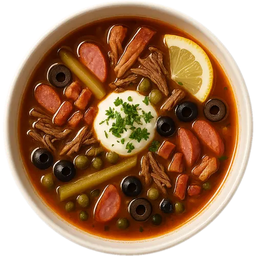 Solyanka (Soup version)