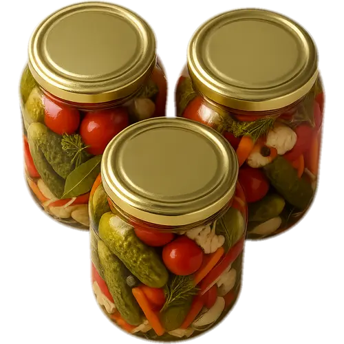 Russian Pickled Vegetables