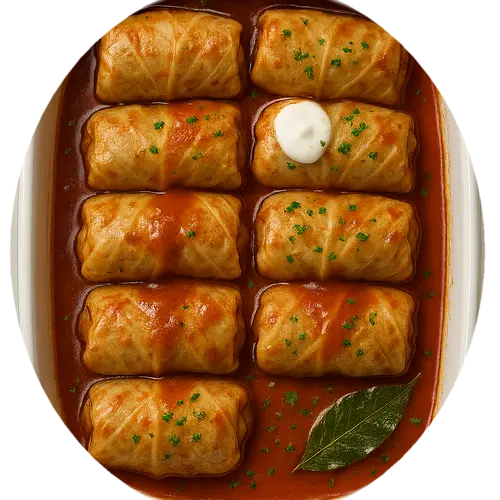 Gołąbki (stuffed cabbage rolls)