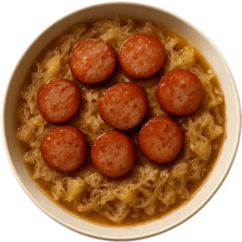 Kielbasa with Sauerkraut