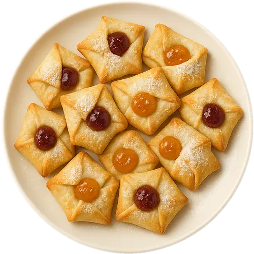Kolaczki (fruit-filled pastries)
