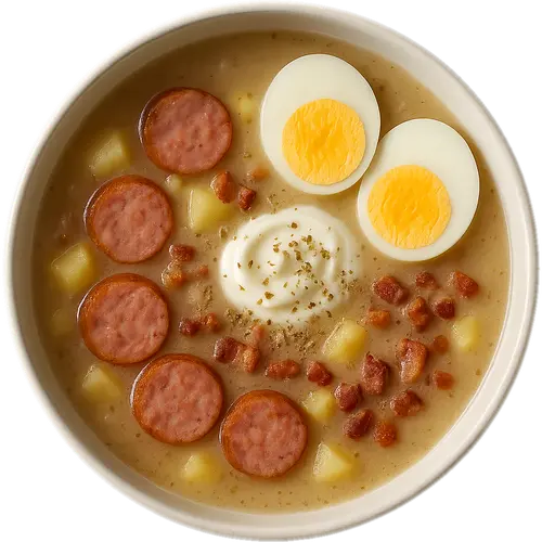 Zurek (sour rye soup)