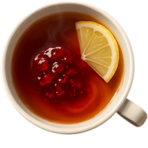 Tea with jam (Russian style)