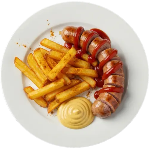 Currywurst & Pommes