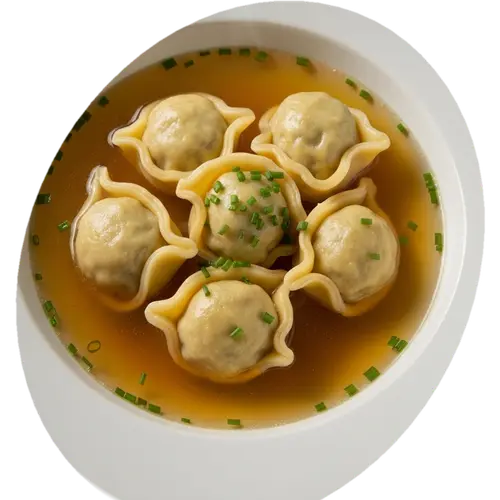 Maultaschen in Brühe