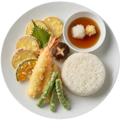 Tempura with Rice