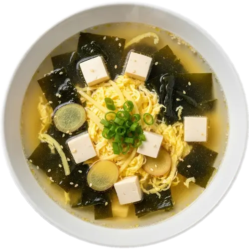Seaweed and Tofu Soup
