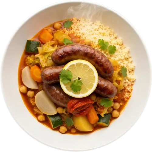 Merguez with Vegetables